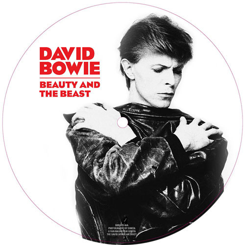 David Bowie Beauty and The Beast 45rpm 7" Vinyl (Picture Disc) 1