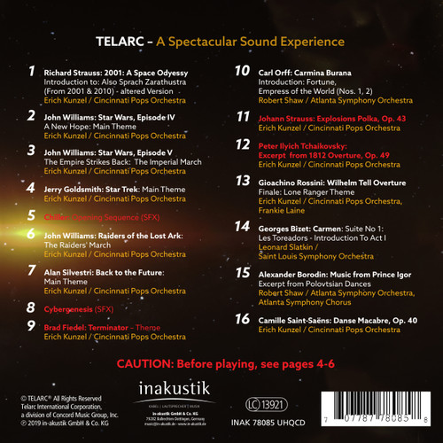 Telarc: A Spectacular Sound Experience Import UHQCD