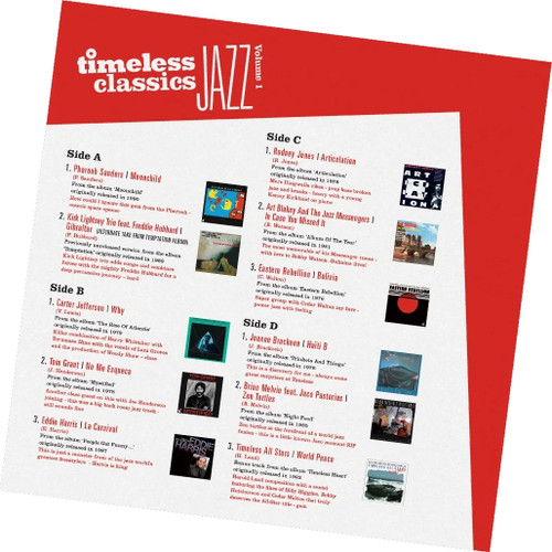 Timeless Jazz Classics Volume 1 (Compiled by Gilles Peterson) 180g Import 2LP 2