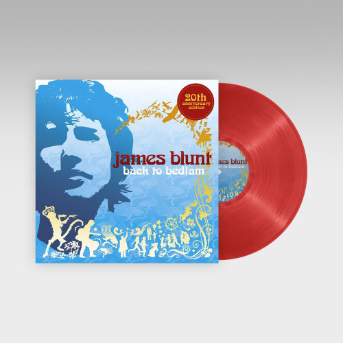 James Blunt Back to Bedlam (20th Anniversary Edition) LP (Red Recycled Color Vinyl) 1