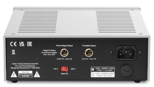 Pro-Ject Power Box RS2 Phono Linear Power Supply Upgrade (Silver) 2