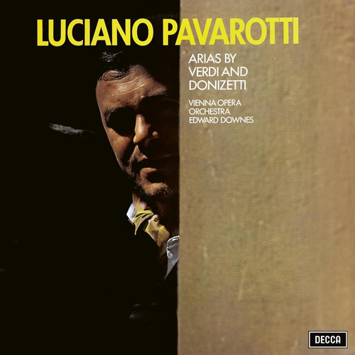 Luciano Pavarotti Arias by Verdi and Donizetti LP (Transparent Yellow Vinyl) 1