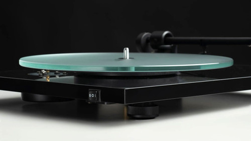 Pro-Ject T1 EVO Phono Turntable with Phono Preamp (Piano Black) 4