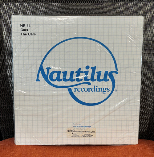 Cars The Cars Nautilus 1/2 Speed LP (Test Pressing) 1