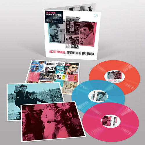 The Style Council Long Hot Summers: The Story of the Style Council 3LP (Pink, Light Blue & Orange Vinyl) 1
