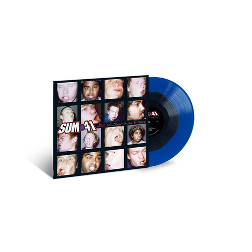 Sum 41 All Killer No Filler LP (Blue & Black Vinyl) 1