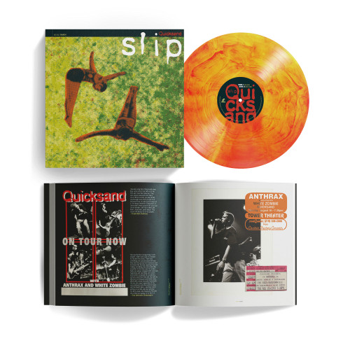 Quicksand Slip (30th Anniversary Deluxe) Numbered Limited Edition LP & Book (Yellow & Red Swirl Vinyl) 1
