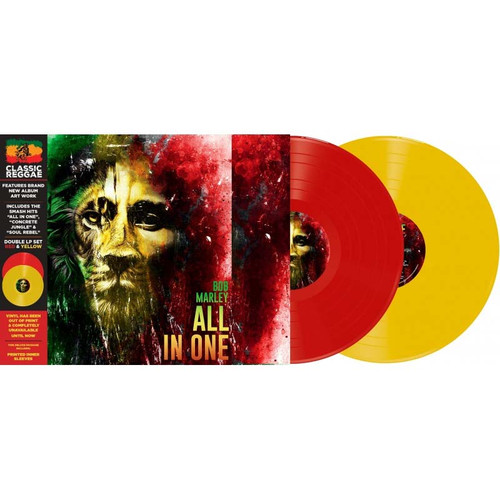 Bob Marley All in One 2LP (Red & Yellow Vinyl) 1
