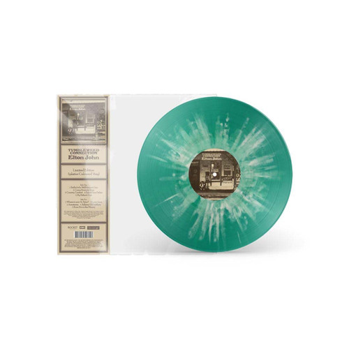 Elton John Tumbleweed Connection LP (Green Splatter Vinyl) 1