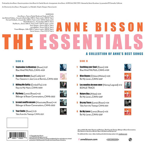 Anne Bisson The Essentials One-Step Hand-Numbered Limited Edition 180g LP 2