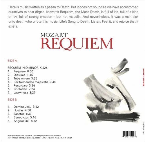 Stefan Skold & The Choir of St. Jacob, Stockholm Mozart - Requiem 180g LP 2