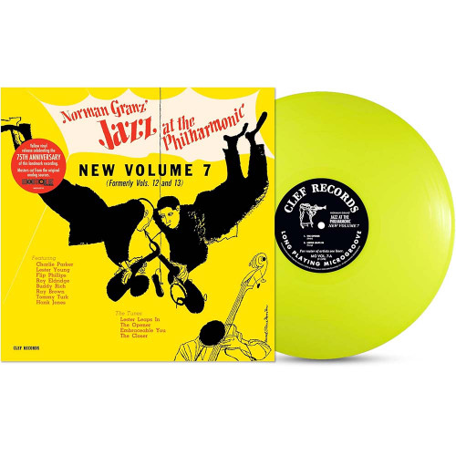 Norman Granz' Jazz at the Philharmonic: New Volume 7 (Formerly Vols. 12 and 13) LP (Yellow Vinyl) 1