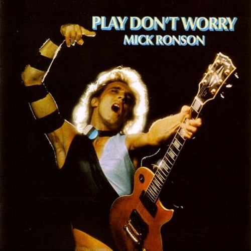 Mick Ronson Play Don't Worry 140g LP (Blue & White Swirl Vinyl) 1