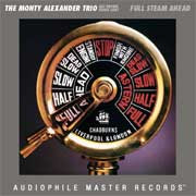 The Monty Alexander Trio Full Steam Ahead Half-Speed Mastered 180g 2LP (Pre-owned, EX) 1