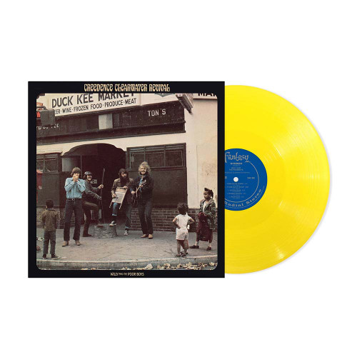 Creedence Clearwater Revival Willy and the Poor Boys LP (Canary Yellow Vinyl) 1