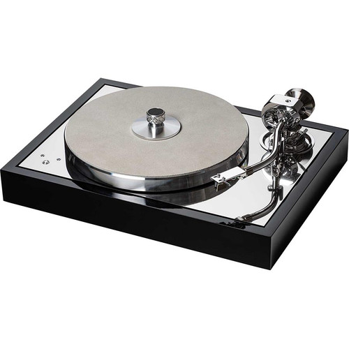 Pro-Ject The Classic Reference Audiophile Turntable (Silver & Gloss Black) 1