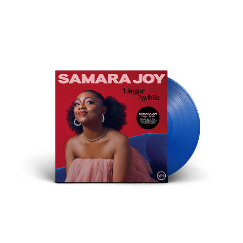 Samara Joy Linger Awhile LP (Translucent Blue Vinyl) 2