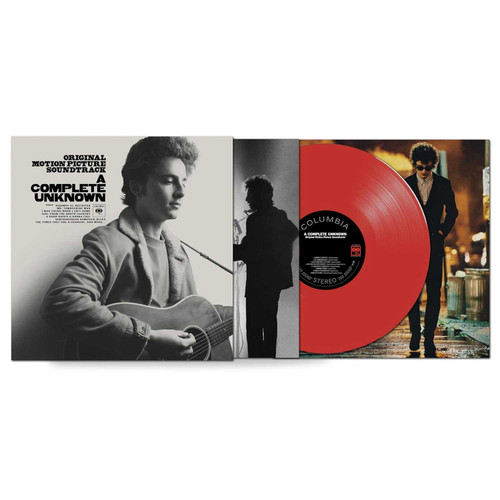Timothee Chalamet A Complete Unknown (Original Motion Picture Soundtrack) LP (Columbia Red Vinyl) 2