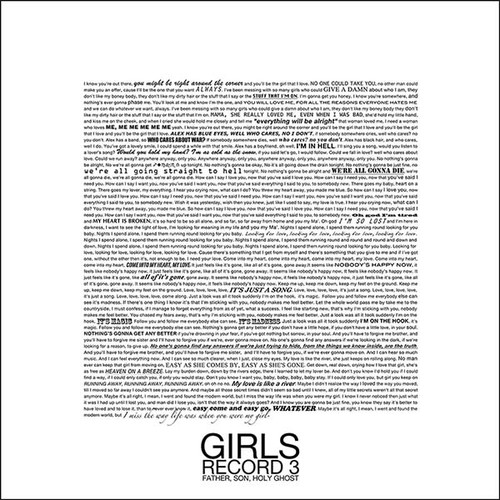 Girls Father, Son, Holy Ghost 45rpm 2LP 1