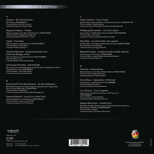 Clearaudio - 46 Years Excellence Edition DMM 180g Import 2LP 2