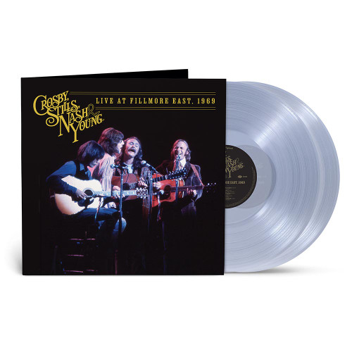 Crosby, Stills, Nash & Young Live at Fillmore East, 1969 2LP (Clear Vinyl) 1