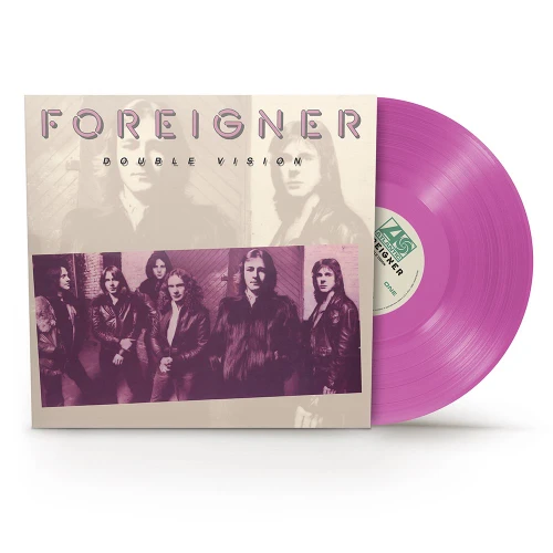 Foreigner Double Vision LP (Translucent Grape Vinyl) 1