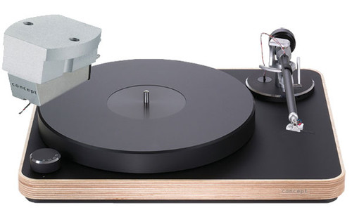 Clearaudio Concept AirTurntable, Concept V2 MM Cartridge & Satisfy Black Tonearm Combo 1