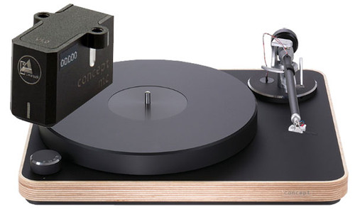 Clearaudio Concept Wood Turntable, Concept MC Cartridge & Satisfy Black Tonearm Combo 1