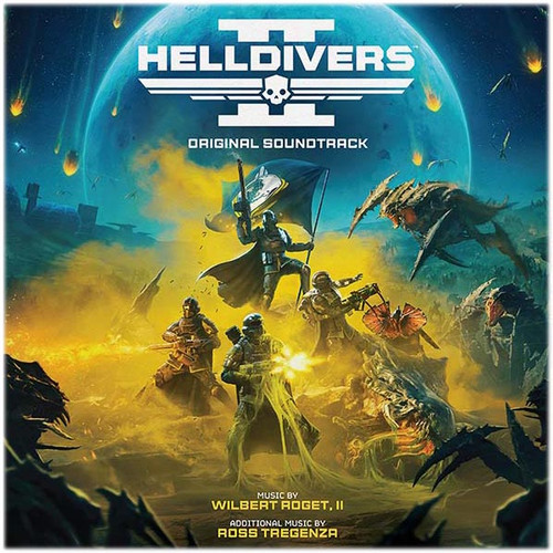 Wilbert Roget II Helldivers II (Original Soundtrack) LP (Translucent Yellow Vinyl) 1
