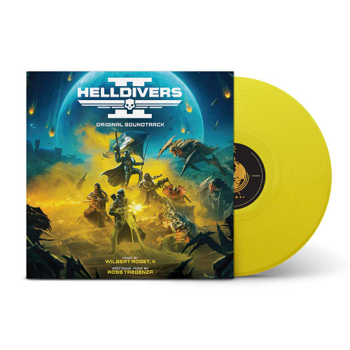Wilbert Roget II Helldivers II (Original Soundtrack) LP (Translucent Yellow Vinyl) 2