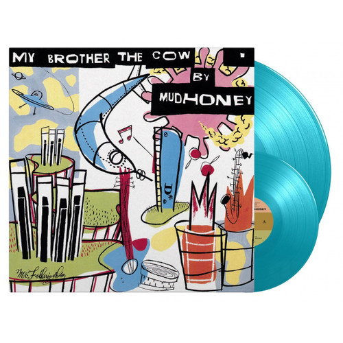 Mudhoney My Brother The Cow Numbered Limited Edition 180g Import LP & 7" Vinyl (Turquoise Vinyl) 1