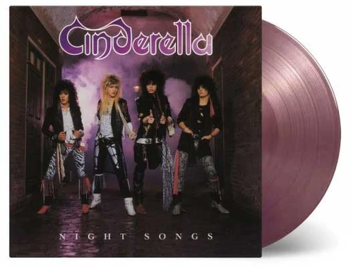 Cinderella Night Songs Numbered Limited Edition 180g Import LP (Purple & Gold Vinyl) 2