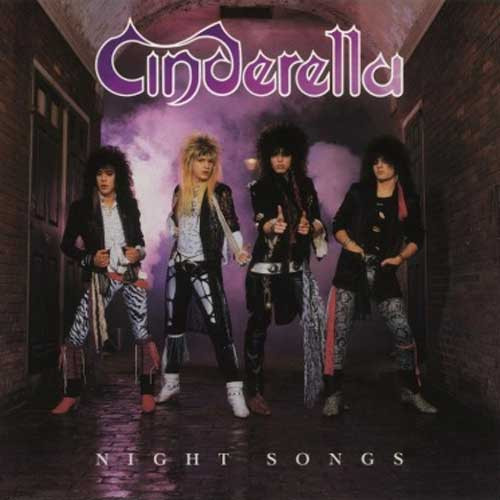 Cinderella Night Songs Numbered Limited Edition 180g Import LP (Purple & Gold Vinyl) 1