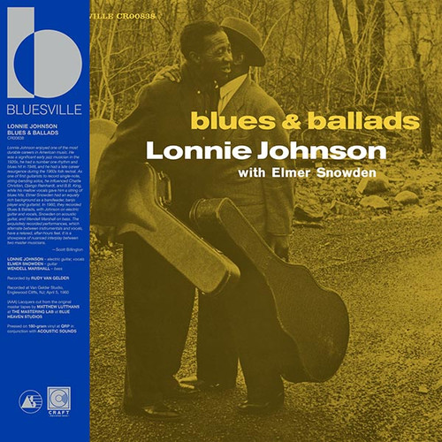 Lonnie Johnson Blues & Ballads (Bluesville Acoustic Sounds Series) 180g LP 2