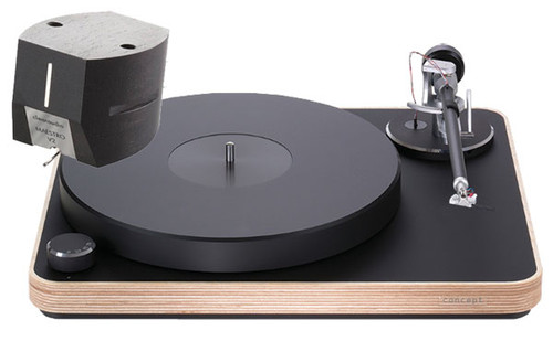 Clearaudio Concept Wood Turntable, Maestro V2 MM Cartridge & Satisfy Black Tonearm Combo 1