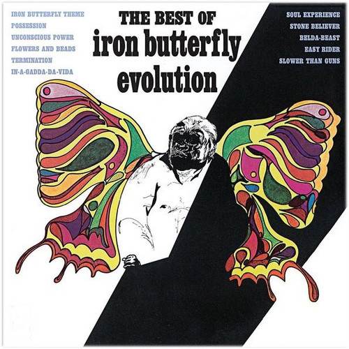 Iron Butterfly Evolution: The Best of Iron Butterfly 180g LP (Metallic Silver Vinyl) 1