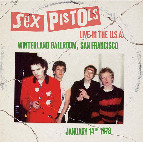 Sex Pistols Live in the USA - Winterland Ballroom, San Francisco, January 14th 1978 LP (Blue Vinyl) 1