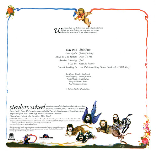 Stealers Wheel Stealers Wheel 180g LP 2