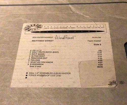 Matthew Sweet Altered Beast 180g 2LP 3