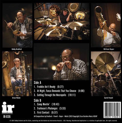 Bobby Bradford and His CuZns "Freddie Ain't Ready!" 180g LP 2