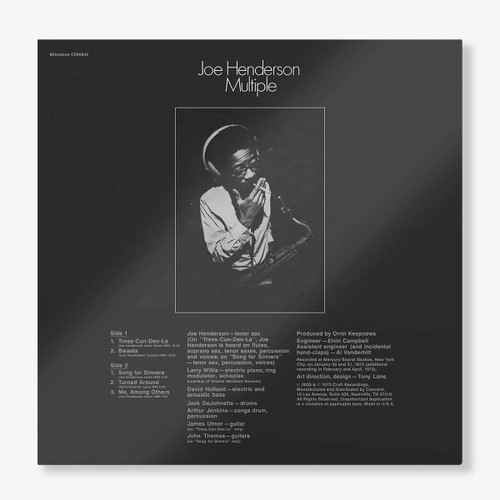 Joe Henderson Multiple (Jazz Dispensary Top Shelf Series) 180g LP 3