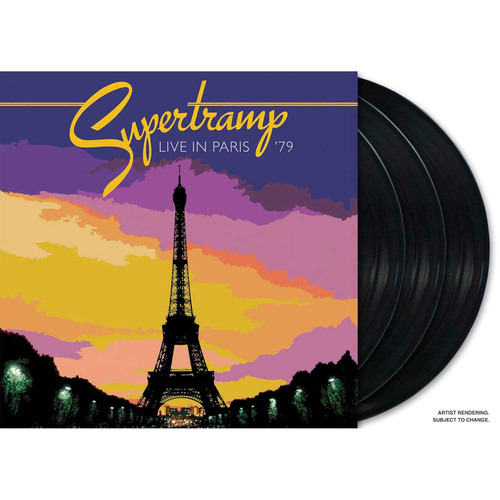 Supertramp Live in Paris '79 3LP 2