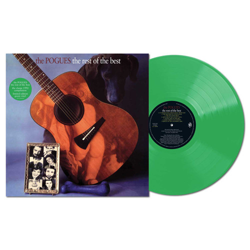The Pogues The Rest of the Best LP (Transparent Green Vinyl) 1