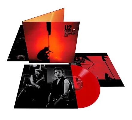 U2 Under a Blood Red Sky 180g LP (Red Vinyl) 2