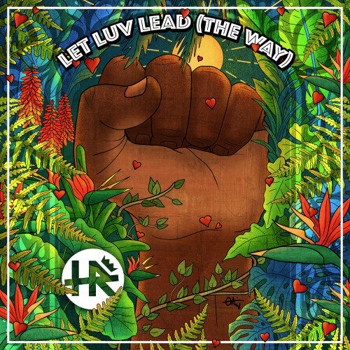 H.R. (Bad Brains) Let Luv Lead (The Way) LP (Solid Blue Vinyl) 1