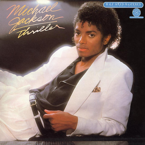 Michael Jackson Thriller CBS 1/2 Speed Mastered LP (Pre-owned, EX) 1