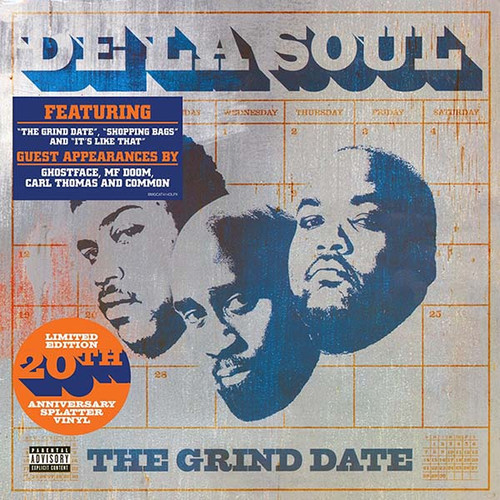 De La Soul The Grind Date (20th Anniversary) 2LP (Splatter Color Vinyl) 1
