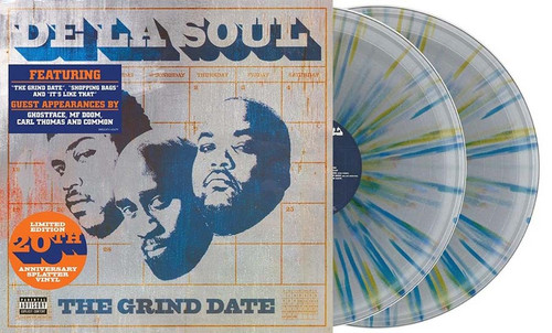 De La Soul The Grind Date (20th Anniversary) 2LP (Splatter Color Vinyl) 2