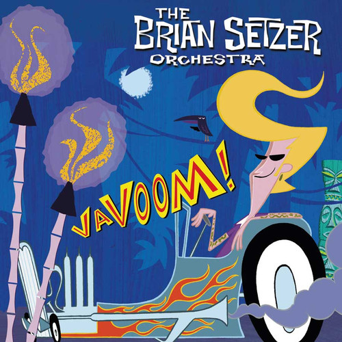 The Brian Setzer Orchestra Vavoom! 180g LP (Caravan Yellow Vinyl) 2