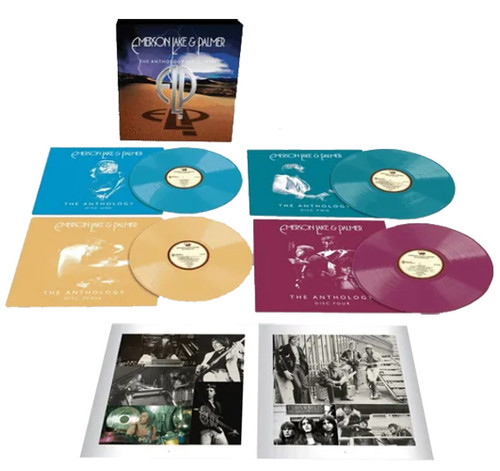 Emerson, Lake & Palmer The Anthology Half-Speed Mastered 4LP Box Set (Galaxy Effect Vinyl) 1